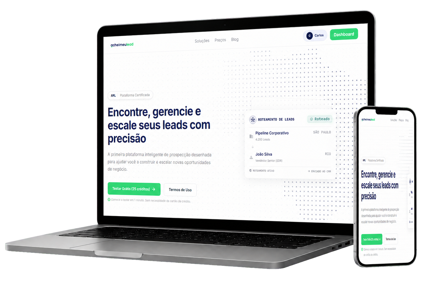 Plataforma de prospecção de empresas